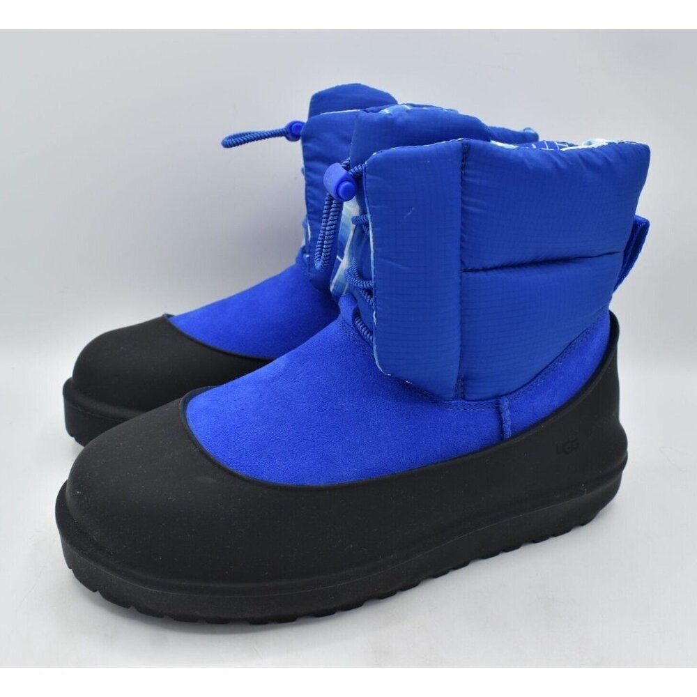 UGG Australia Womens Size 8 Classic Maxit Toggle Blue Black Waterproof Boots